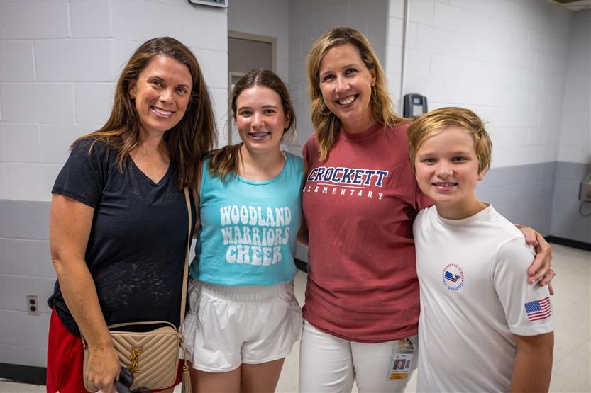 People enjoy back to school night